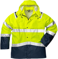 Fristads 114041 High vis rain jacket cl 3 4624 RS