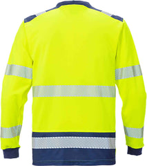 Fristads 114100 High vis longsleeve t-shirt cl 3 7724 TPR
