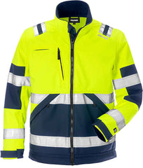 Fristads High vis soft shell jacket cl 2 4083 WYH