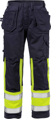 Fristads Flame high vis craftsman trousers cl 1 2586 FLAM