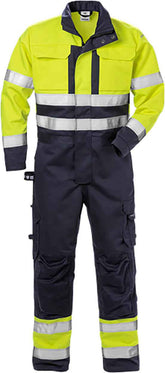 Fristads Kansas Flame high vis coverall cl 3 8084 FLAM