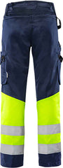 Fristads High vis Green trousers class 1 2649 GPLU