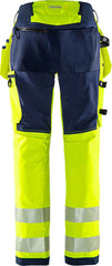 Fristads High vis Green craftsman stretch trousers woman class 2 2664 GSTP