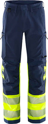 Fristads High vis Green stretch trousers class 1 2647 GSTP