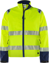 Fristads High vis Green stretch jacket class 3 4647 GSTP