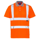 Supertouch H76 Hi Vis Bird Eye Polo Shirt
