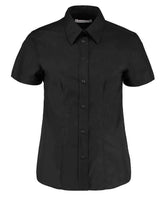 Kustom Kit K360 Ladies Short Sleeve Workwear Oxford Shirt
