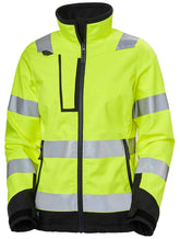 Helly Hansen 74098 Womens Luna Hi Vis Softshell Jacket