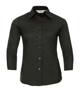 Russell Collection 946F 3/4 Sleeve Easycare Shirt