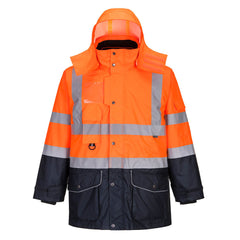 Portwest S426 Hi-Vis 7-in-1 Contrast Traffic Jacket