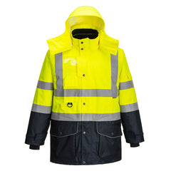 Portwest S426 Hi-Vis 7-in-1 Contrast Traffic Jacket