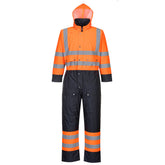 Portwest S485 Hi-Vis Contrast Coverall - Lined