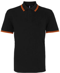 Asquith & Fox AQ011 Men's classic fit tipped polo