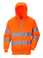 Portwest B305 Hi-Vis Zip Front Hoody