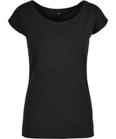 Build Your Brand Basic BB013 Women's wide neck tee