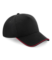Beechfield BC25C Authentic 5-panel cap - piped peak
