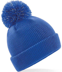 Beechfield B406B Junior reflective bobble beanie