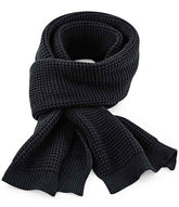 Beechfield BC424 Classic waffle knit scarf