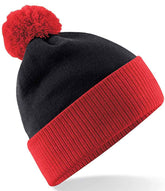 Beechfield BB451 Snowstar Duo Two-Tone Beanie