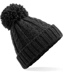 Beechfield BC480 Cable knit melange beanie