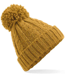 Beechfield BC480 Cable knit melange beanie