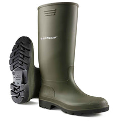 Dunlop BBG Budget Non Safety Wellingtons Green
