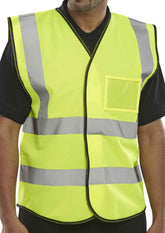 Beeswift BD108SY ID Vest Saturn Yellow