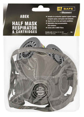 Beeswift BS038 Half Mask Respirator And Abek Cartridges