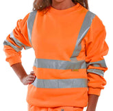 Beeswift BSSEN Hi-Viz Sweatshirt