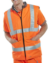 Beeswift BWENG Hi-Visibility Bodywarmer