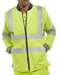 Beeswift BWENG Hi-Visibility Bodywarmer