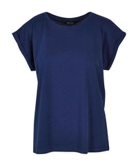 Build Your Brand BY021 Women's extended shoulder tee