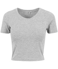 Build Your Brand BY042 Women's cropped tee