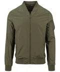 Build Your Brand BY045 Nylon bomber jacket