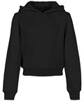 Build Your Brand BY113 Girls cropped sweat hoodie