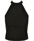 Build Your Brand BY134 Women’s turtleneck short top