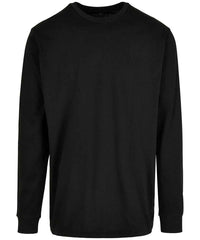 Build Your Brand BY150 Organic long sleeve with cuff rib