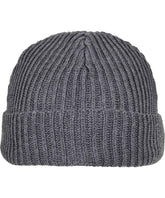 Build Your Brand BY154 Recycled yarn fisherman beanie