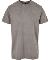 Build Your Brand BY190 Acid washed round neck tee