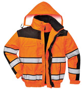 Portwest C466 Hi-Vis Classic Bomber Jacket