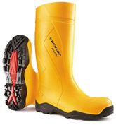 Dunlop C762241 Purofort+ Full Safety Yellow Welly