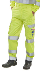Beeswift Arc CARC5 Arc Compliant Saturn Yellow Trousers