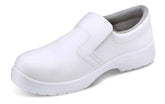 Beeswift CF832 Microfibre Slip On Shoe S2 White