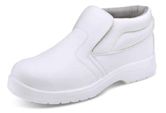 Beeswift CF852 Microfibre Boot S2 White