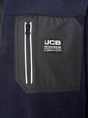 JCB Workwear Trade Heavyweight 1/4 Zip Tech Fleece