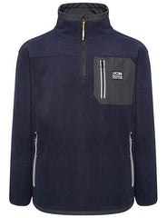 JCB Workwear Trade Heavyweight 1/4 Zip Tech Fleece