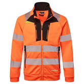 Portwest DX477 DX4 Hi-Vis Funnel Neck Sweatshirt