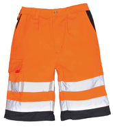 Portwest E043 Hi-Vis Poly-cotton Shorts