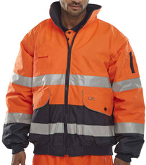 Beeswift EBJ Europa Hi-Viz Bomber Jacket