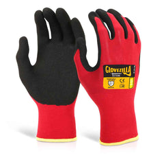 GZ103 Glovezilla Nitrile Nylon Glove PK 10